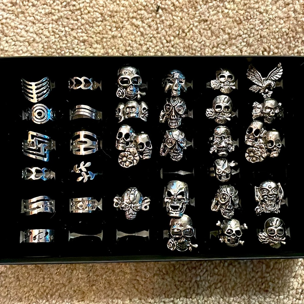 32 mixed ring set
